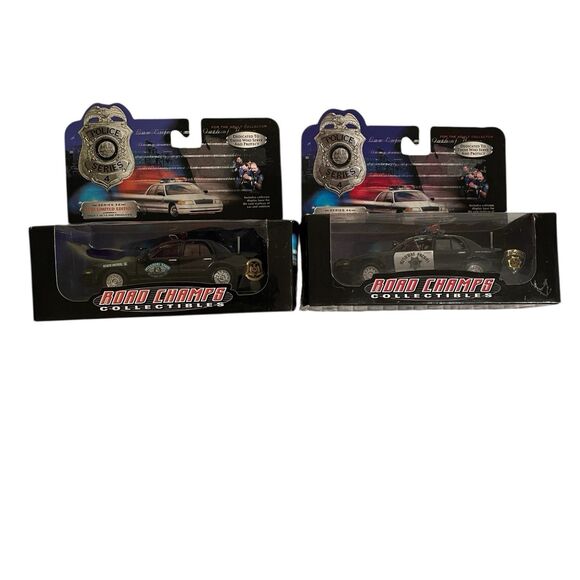 2–Road Champs Collectibles Series #4, 1999 Limited Edition, Police Series. - Picture 1 of 10